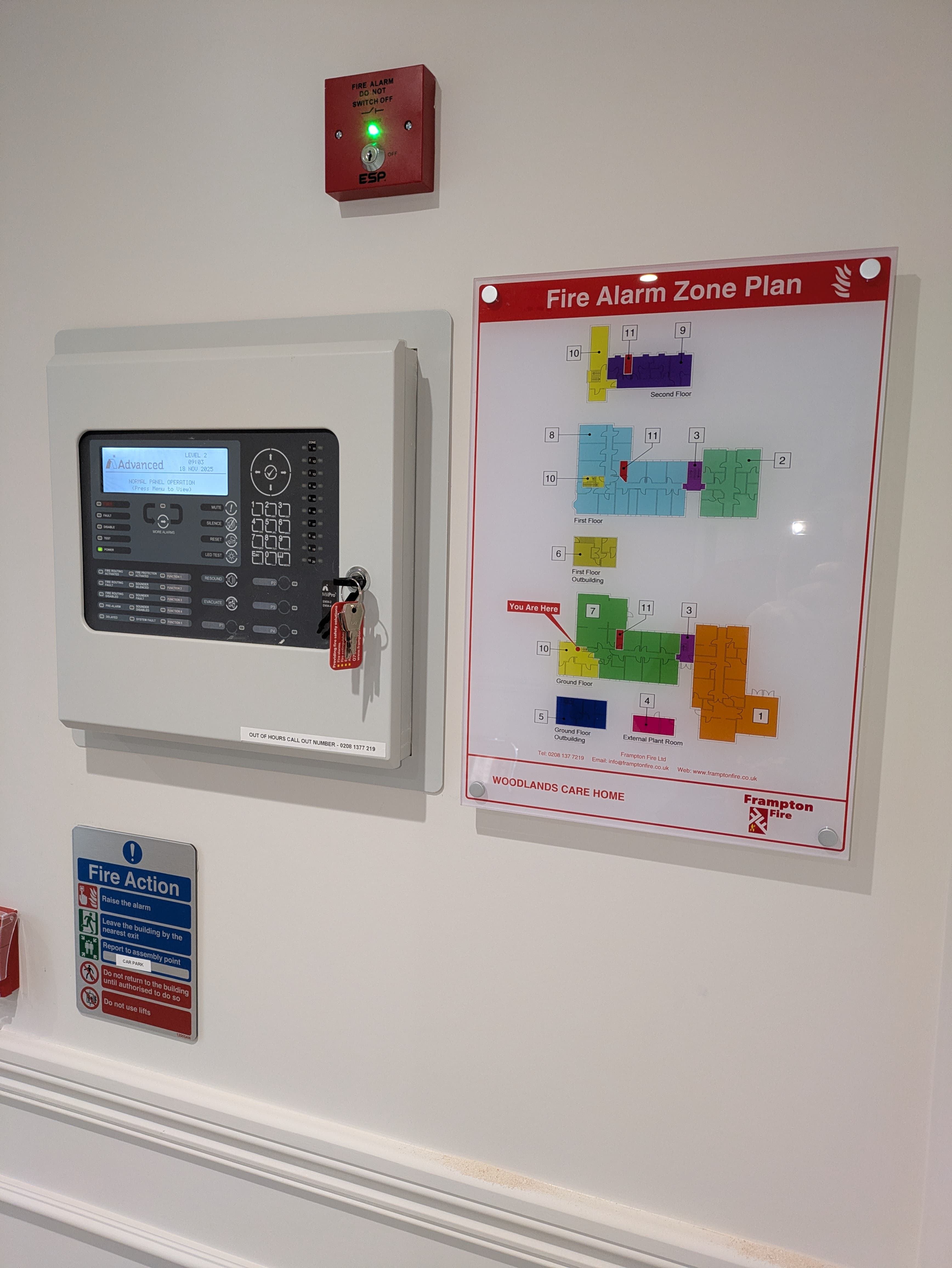 Frampton Fire engineer providing fire safety services in Milton Keynes